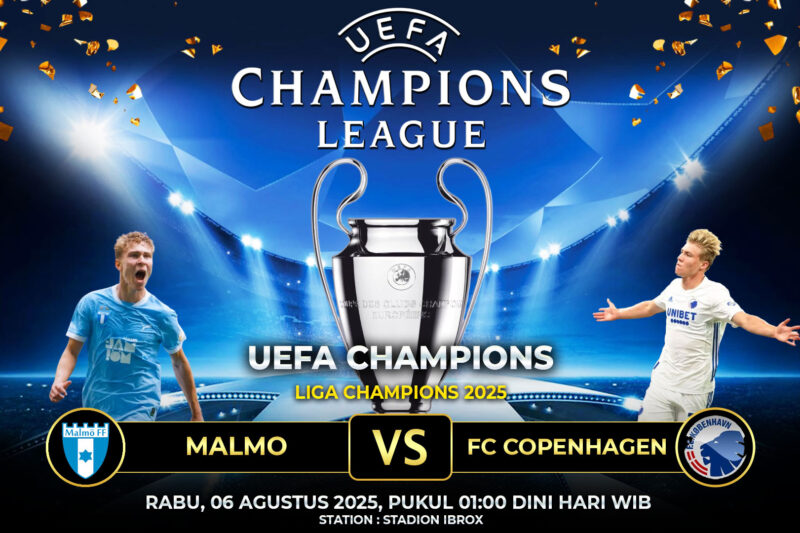 Prediksi Malmo vs FC Copenhagen 06 Agustus 2025