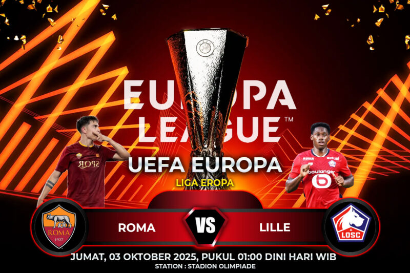 Prediksi Roma vs Lille 03 Oktober 2025: Pertarungan Sengit di Stadio Olimpico
