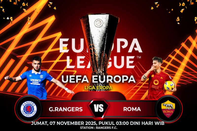 Prediksi G.Rangers vs Roma 07 November 2025