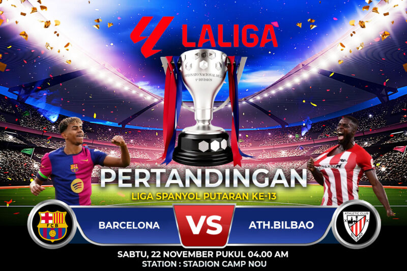 Prediksi Barcelona vs Ath.Bilbao 22 November 2025